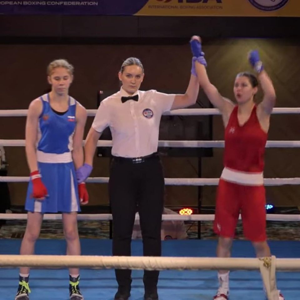 Natalia Semeniciuc a câştigat medalia de aur la Campionatele Europene de box pentru juniori
