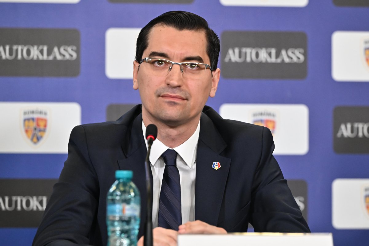 Răzvan Burleanu, președintele FRF