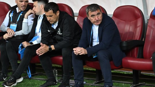 Cum a fost surprins Gică Hagi în timpul meciului România - Bulgaria, la scorul de 0-0. Imagini care spun cât 1000 de cuvinte!