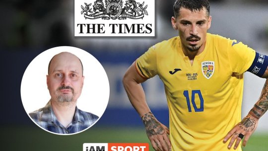 Cristi Munteanu, senior writer iAMsport.ro, singurul jurnalist român invitat să scrie în ”The Times” despre șansele României la Euro