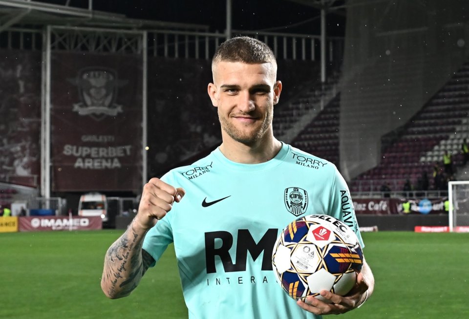 Daniel Bîrligea are contract cu CFR Cluj până în vara anului 2025