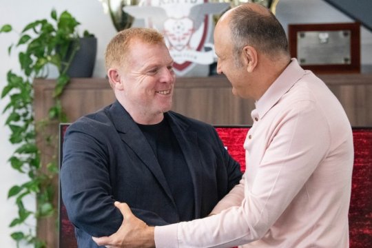 Neil Lennon s-a pus pe treabă la Rapid! Unde a fost surprins alături de Dan Șucu și Daniel Sandu