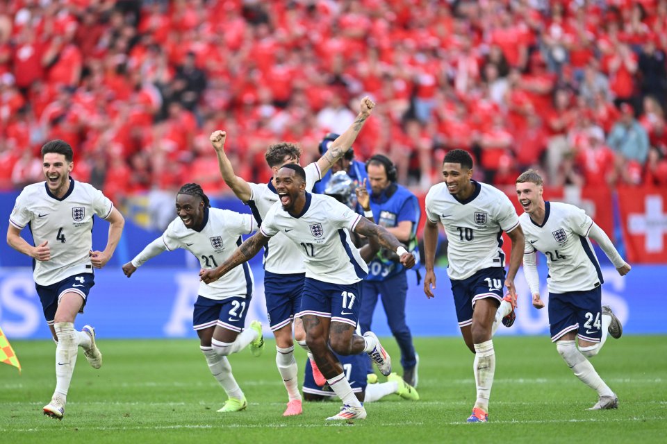 Anglia o întâlnește pe Olnada în semifinala Euro 2024