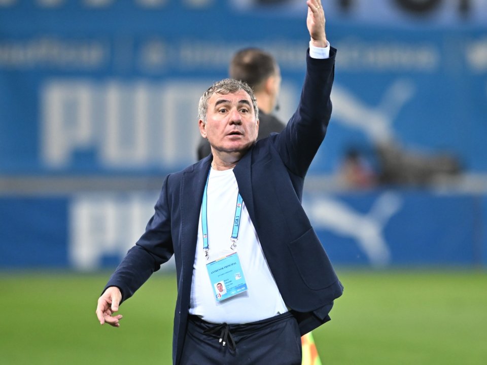 Gheorghe Hagi, antrenorul celor de la Farul