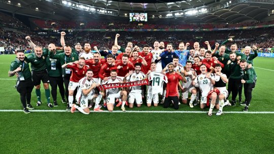 Vedeta Ungariei a venit la meciul dintre Paksi și Corvinul. Imaginile-surpriză de la confruntarea din Europa League