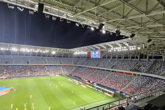 FCSB, uitată la debutul în Superliga. Cum au arătat tribunele la prima partidă a campioanei în noul sezon al Superligii
