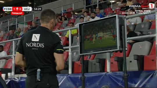 Malcom Edjouma a comis-o la revenirea în Superligă! Cum a comis penalty la duelul cu U Cluj