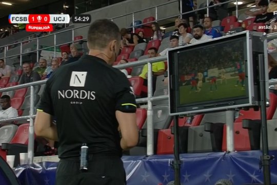 Malcom Edjouma a comis-o la revenirea în Superligă! Cum a comis penalty la duelul cu U Cluj