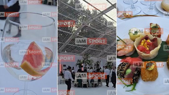 iAMsport.ro vă prezintă imagini din interiorul Palatului Știrbey! Cum arată nunta lui Ianis Hagi