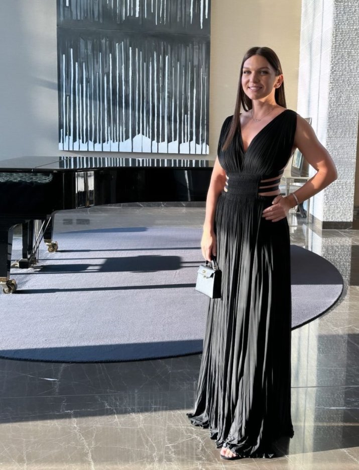 Simona Halep a fost un munte de eleganță la nunta lui Ianis Hagi