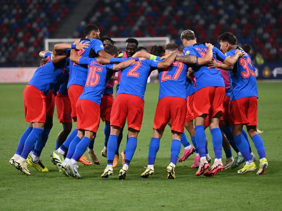 FCSB a remizat în primul meci din campionat cu ”U” Cluj, scor 1-1.