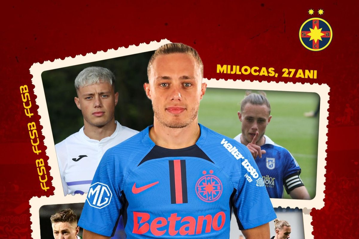 FCSB l-a prezentat oficial pe William Baeten