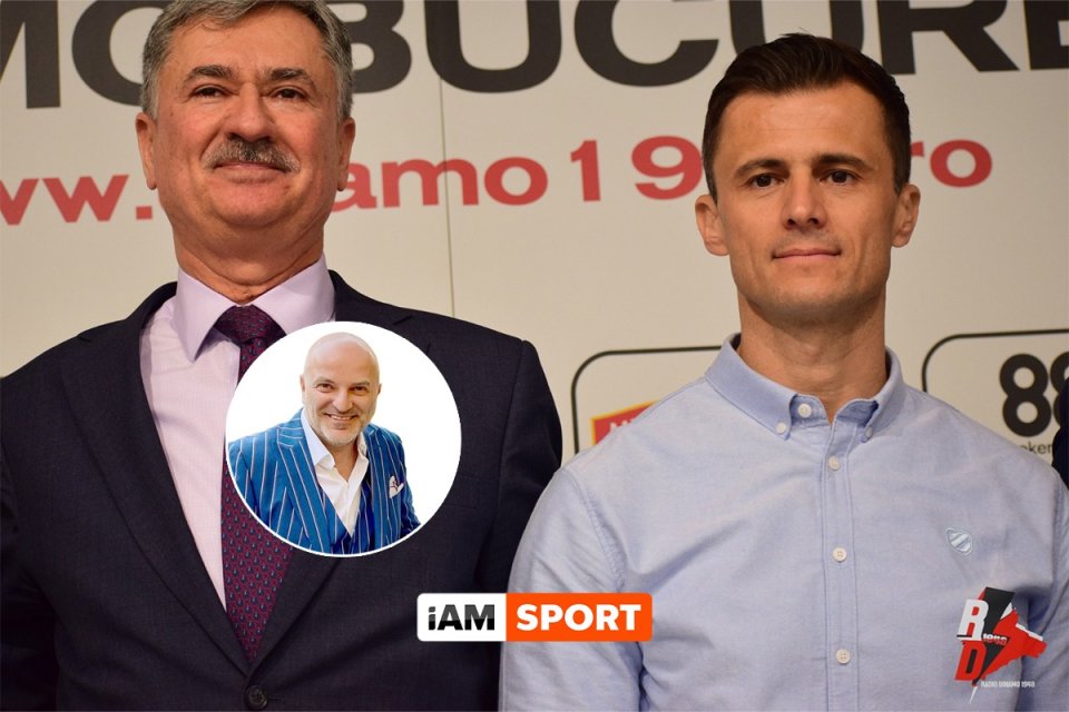 Eugen Voicu și Andrei Nicolescu, cei doi acționari de la Dinamo