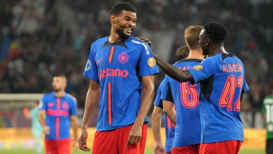 Malcom Edjouma, după victoria FCSB-ului în returul cu Virtus: ”Am căpătat încredere”