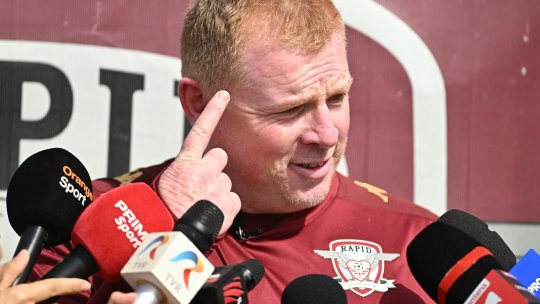 Iamsport l-a pozat pe Neil Lennon după accidentul grav avut la față. Cum arată antrenorul Rapidului