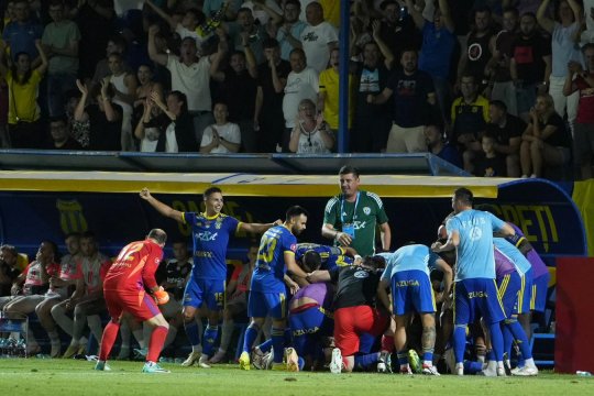 Unirea Slobozia - FCSB 2-2! Campioana rămâne fără victorie în noul sezon