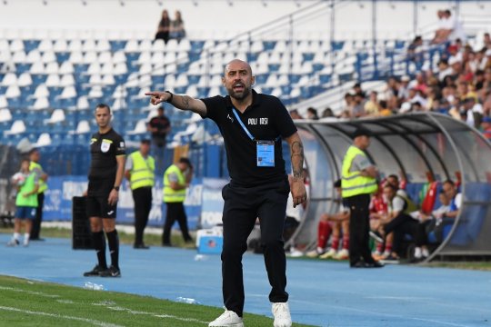 Final tensionat în derby-ul Moldovei! Antrenorul lui Poli Iași, doborât la pământ de un adversar