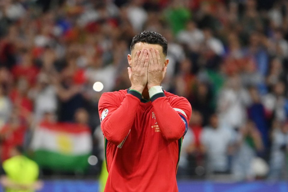 Cristiano Ronaldo, în lacrimi după ce a ratat un penalty în Portugalia - Slovenia, meci de la EURO 2024