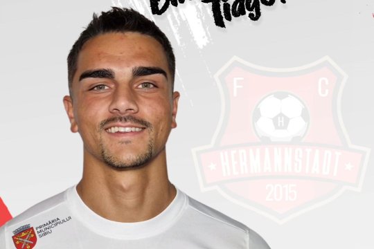 OFICIAL | FC Hermannstadt a mai transferat un jucător. Prima reacție a fotbalistului portughez
