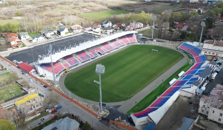 Târgoviște are deja un stadion modern, Eugen Popescu, în care s-au investit 15 milioane de euro pentru modernizare