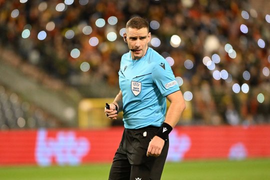Brigadă de arbitri din Ungaria la meciul FCSB - Maccabi Tel Aviv
