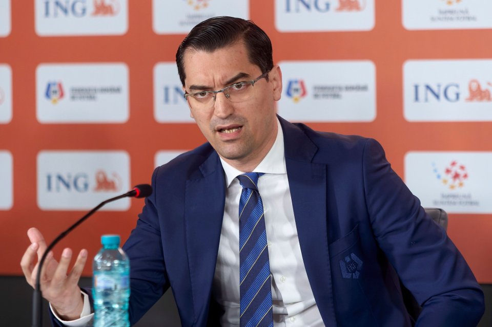 Răzvan Burleanu, șeful FRF
