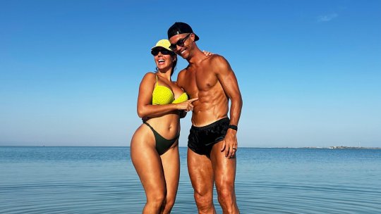 Cristiano Ronaldo, vacanță de vis la Marea Roșie. Georgina i-a fost alături starului portughez