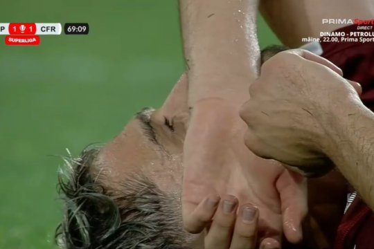 Stare de urgență la Rapid! Imaginile durerii lui Rrahmani
