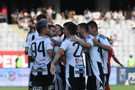 U Cluj - FC Hermannstadt 3-1. Victorie fără probleme pentru echipa lui Sabău