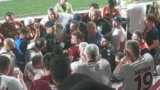 Reacția conducerii Rapidului după incidentele de sâmbătă seară din Giulești: "Vrem să ne asigurăm că acțiunile au fost proporționale"