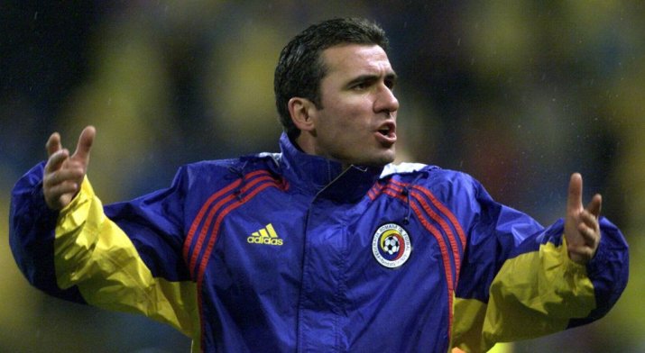 Hagi a mai fost selecționerul primei reprezentative în toamna lui 2001. Cu el pe bancă România a ratat calificarea la Mondialul din Japonia și Coreea de Sud