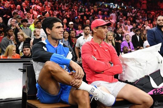 Alcaraz și Nadal nu au trecut neobservați în Satul Olimpic! Ceilalți sportivi au vrut să imortalizeze momentul