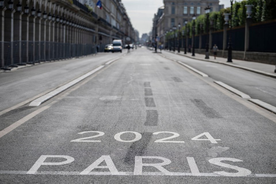 Imagine de pe străzile din Paris, pregătite pentru Jocurile Olimpice 2024