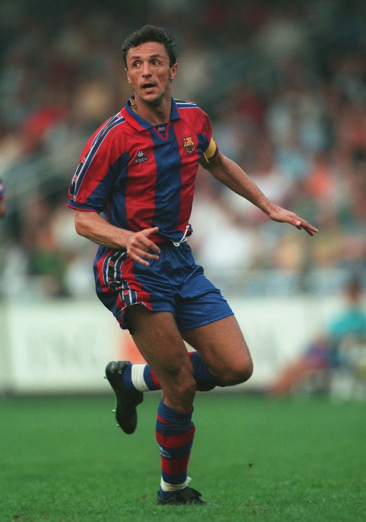 Doi ani a jucat Gică Popescu la Barcelona (1995-1997), fiind desemnat căpitan după un an