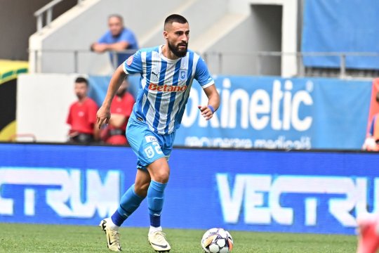 Universitatea Craiova, fără sponsor principal la duelul cu Maribor! Ce mesaj a apărut pe tricourile oltenilor
