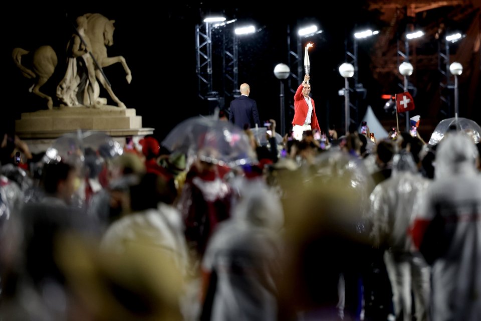 Imagini de la ceremonia de deschidere a Jocurilor Olimpice de la Paris