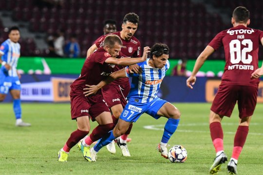 CFR Cluj - Universitatea Craiova 0-2. Mitriță a marcat la ultima fază! Oltenii au bifat o victorie mare