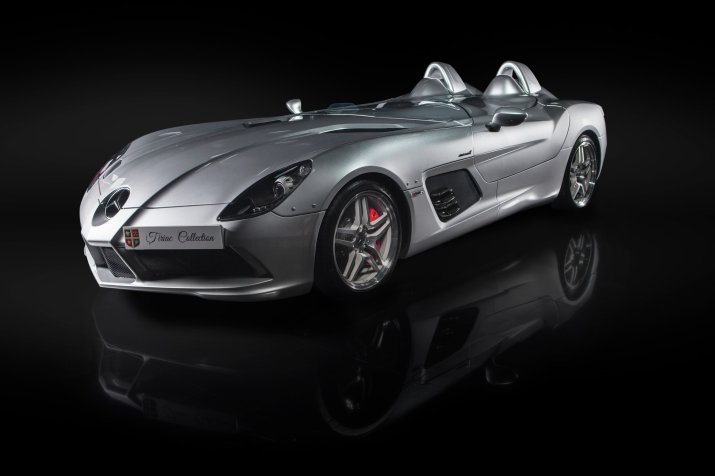 Modelul Mercedes Benz SLR Mclaren Stirling Moss, expus la Țiriac Collection