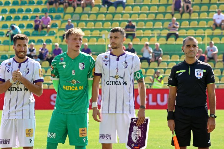 Și FC Argeș a ”purtat” logo-ul Getica 95 în ultimele sezoane