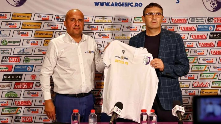 Deși doar sponsor prinicpal, Viorel Tudose a fost mereu extrem de implicat în viața lui FC Argeș