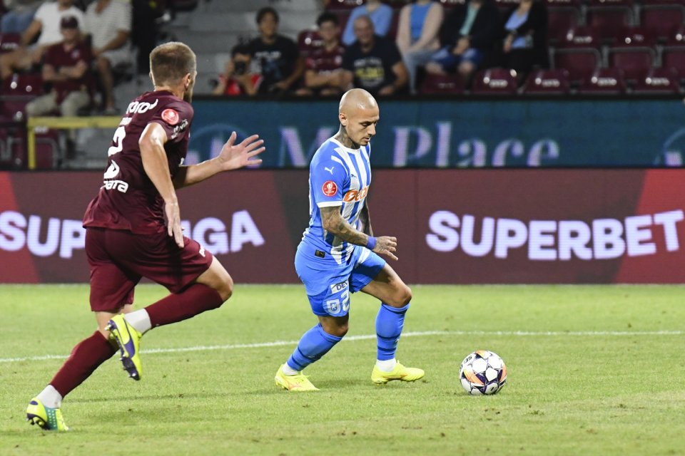 Alexandru Mitriță în meciul CFR Cluj - Universitatea Craiova