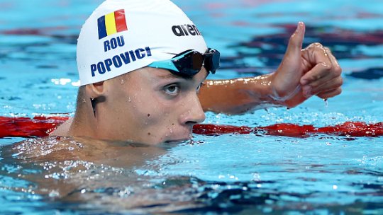 Discursul ținut de David Popovici care a atras multe aprecieri: ”Mi se pare genial” / ”E cel mai important aur”