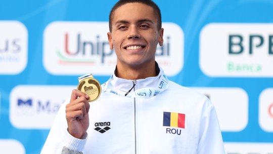 David Popovici, AUR pentru România la Jocurile Olimpice! Înotătorul a scris istorie la Paris