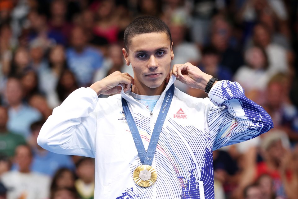 David Popovici a obținut prima medalie de aur pentru România la Jocurile Olimpice