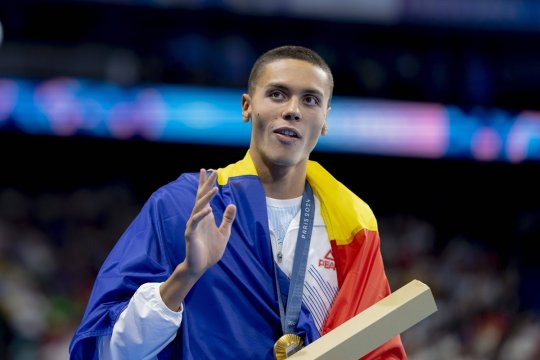 Steaua a evitat să-l felicite pe David Popovici pentru medalia de aur câștigată la Jocurile Olimpice