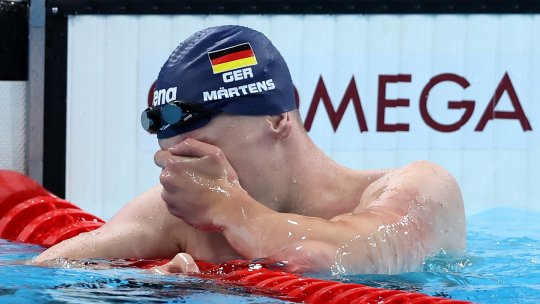 Lukas Martens a avut un avans mare în fața lui David Popovici, dar a pierdut. Explicațiile eșecului: ”Totul doar a durut”