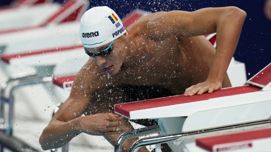 Când concurează Popovici în finala de la 100 de metri liber la Jocurile Olimpice 2024 și unde se vede la tv