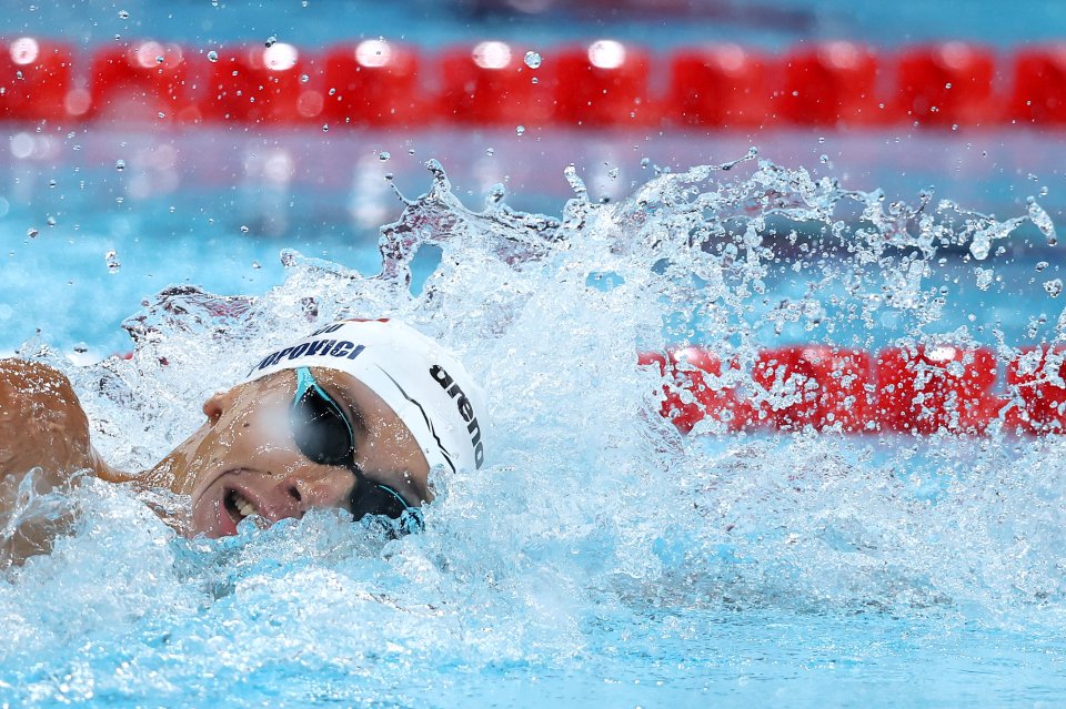 David Popovici, medaliatul cu aur la 200m liber la JO de la Paris