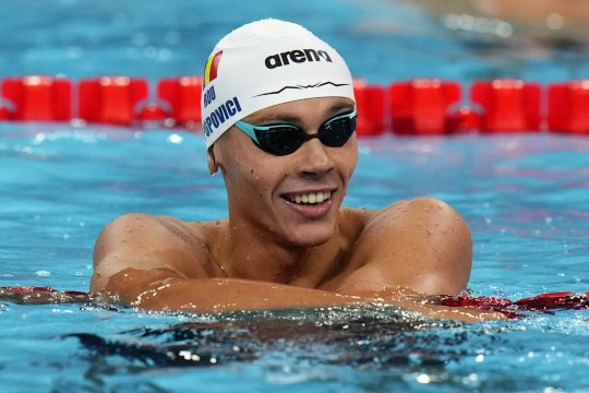 David Popovici, bronz în finala de la 100 m liber! Românul obține a doua medalie la JO Paris 2024