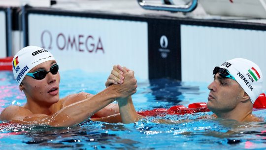 Ce a scris presa din Ungaria, după ce Popovici i-a ”suflat” locul pe podium lui Nemeth, la o sutime: ”A înotat excelent”. Ce a declarat înotătorul